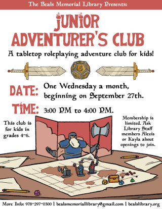 Jr. Adventurers Club