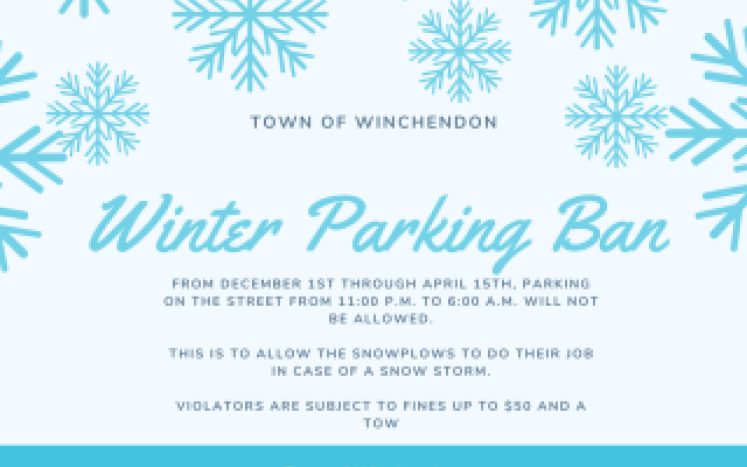 Winter Parking Ban